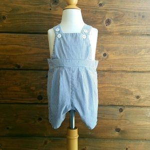 JACADI Baby Boy Overall Romper 6mo
